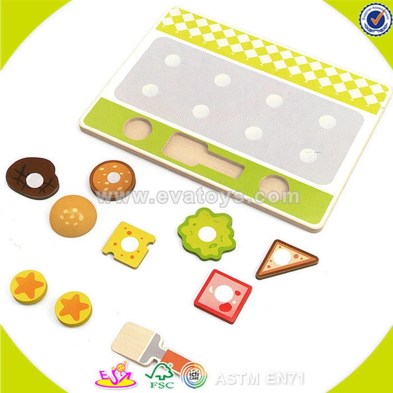 wholesale baby wooden food toy fashion kids wooden food toy children wooden food toy W10B118