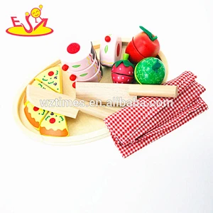 2018 wholesale children wooden fruit toys for kids Simulation baby wooden fruit toys for kids wooden fruit toys for kids W10B017