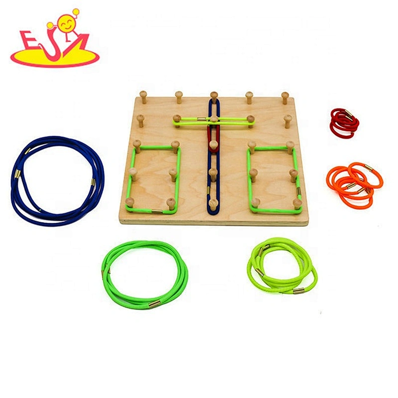 2019 Creative wooden educational baby toys for early learning W11E096