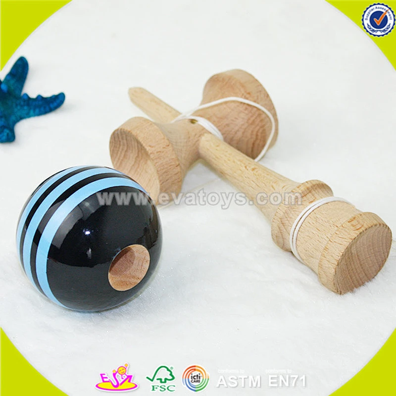 wholesale kendama string wooden toy maker for kids W01A079