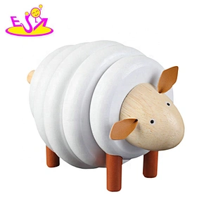 New arrival craft kit diy wooden toys for baby W03B077