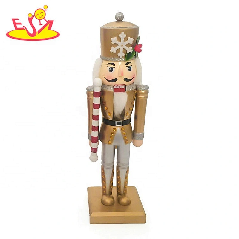 Customize soldier toy wooden red nutcracker for wholesale W02A344