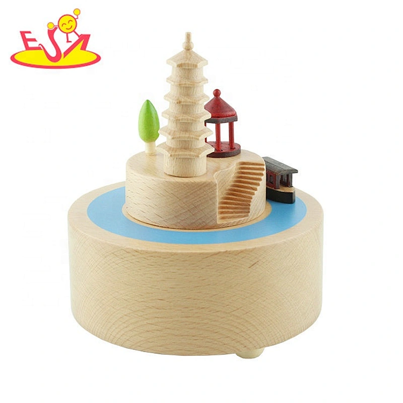 New arrival wooden music box instrument for children W07B101