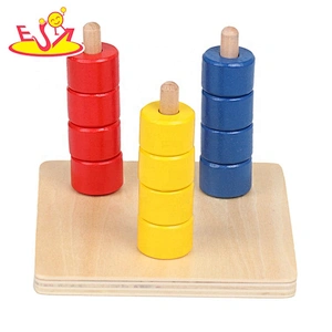 High quality educational wooden montessori blocks for children W12F091