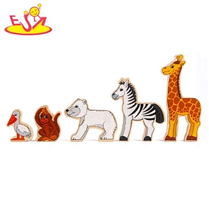 2018 wholesale wooden jigsaw puzzles for kids new design wooden jigsaw puzzles for kids animal jigsaw puzzles for kids W13A111