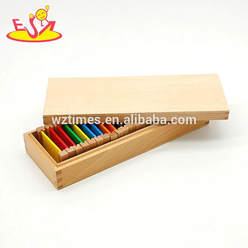 Wholesale teaching materials wooden color box montessori for Identify the color W12F028