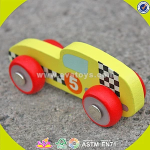 wholesale brand new hot wooden sport car toy for kids,Fashion 3d wooden toy sport car for kids,Mini sport car baby toy W04A128