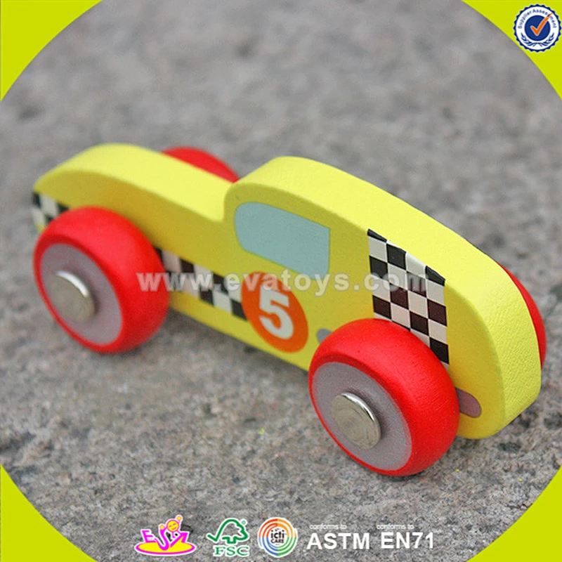 wholesale brand new hot wooden sport car toy for kids,Fashion 3d wooden toy sport car for kids,Mini sport car baby toy W04A128