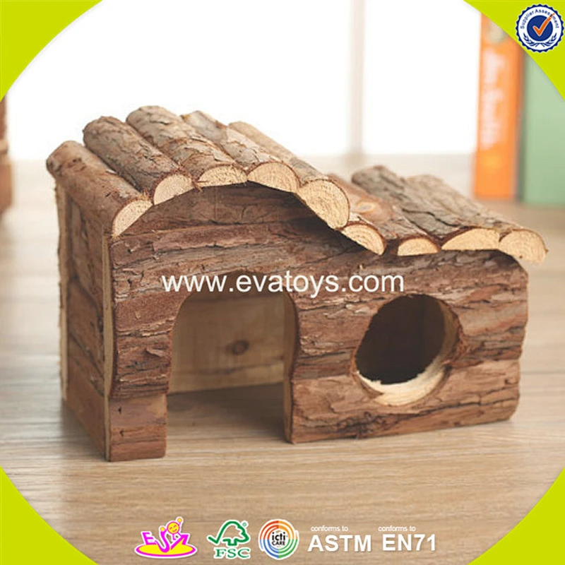 2018 New design wooden animal house special wooden animal house hamster wooden animal house W06F022