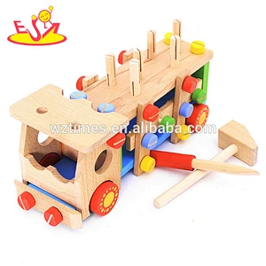 2018 großhandel baby holzschraube spielzeug mode kinder holzschraube spielzeug beliebte kinder holzschraube spielzeug W03C024