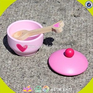 Wholesale educational baby wooden play kitchen accessories funny kids pretend wooden play kitchen accessories W10B109-S