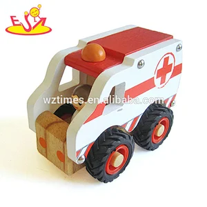 2018 Wholesale new design puzzle toys wooden model car for kids W04A363