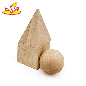 2019 Top sale 12 pieces kids wooden building toys for education W13A178