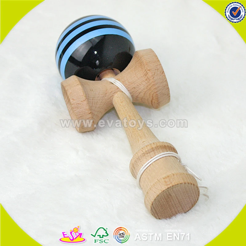 wholesale kendama string wooden toy maker for kids W01A079