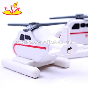 2018 wholesale hottest children wooden toy plane W04A207