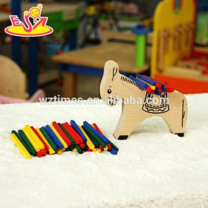 2018 wholesale baby wooden toy lovely kids wooden toy most popular children wooden toy W01B028