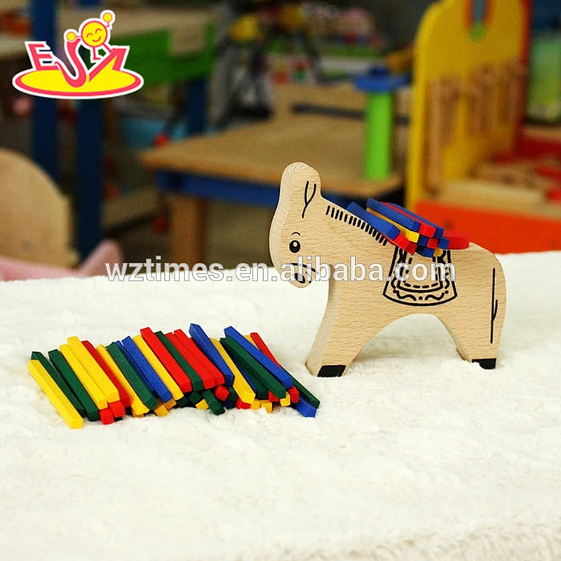 2018 wholesale baby wooden toy lovely kids wooden toy most popular children wooden toy W01B028