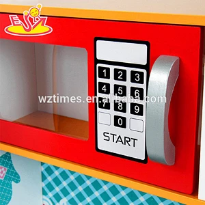 2018 wholesale baby wooden funny kitchen set cheap kids wooden funny kitchen set best sale wooden funny kitchen set W10C205