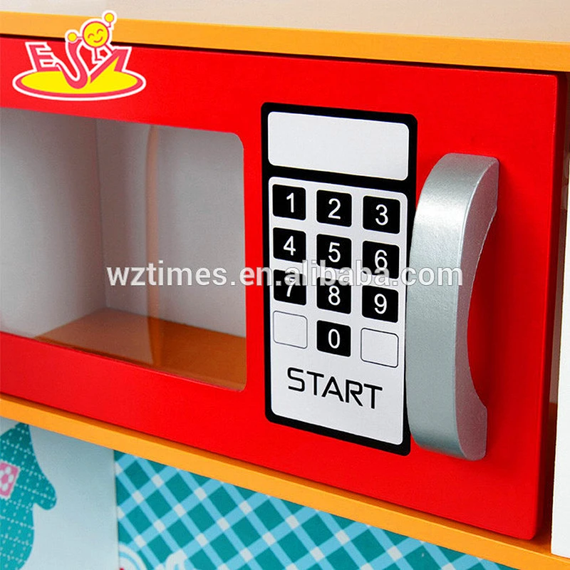 2018 wholesale baby wooden funny kitchen set cheap kids wooden funny kitchen set best sale wooden funny kitchen set W10C205