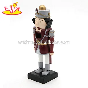 Wholesale classical kids wooden traditional nutcracker for christmas gift W02A293