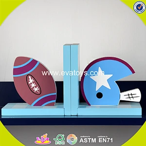wholesale kids wooden cute bookends popular baby wooden cute bookends W08D061