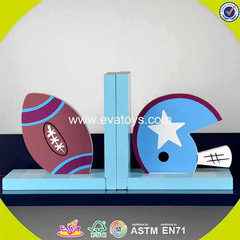 wholesale kids wooden cute bookends popular baby wooden cute bookends W08D061