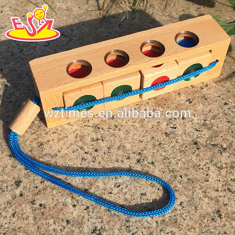Best children intelligence unlock wooden puzzle toy for educational W01A142