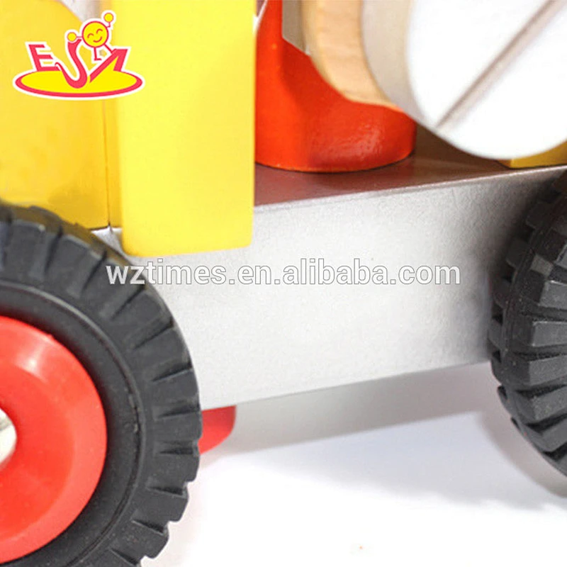 2018 New design wooden vehicle toy children wooden vehicle toy mini wooden vehicle toy W03C023
