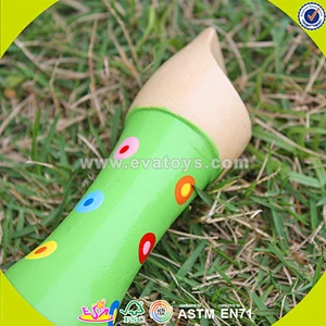 wholesale musical wooden flute toy for children W07D013