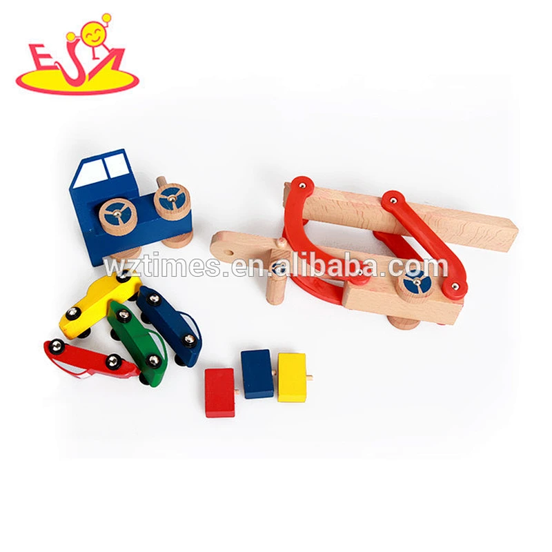wholesale new fashion wooden baby toy car for sale W04A274
