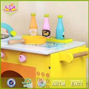 2018 New design wooden mini kitchen toy children wooden mini kitchen toy baby wooden mini kitchen toy W10C234