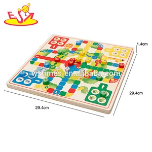 wholesale popular fashion kids wooden checkers best interesting children wooden toy checkers W11A064