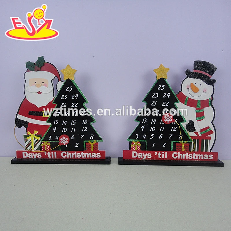 2017 New design wooden christmas decorations cheap wooden christmas decorations beautiful wooden christmas decorations W09D008