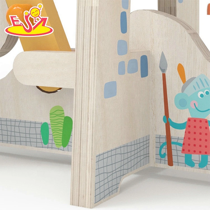 2019 New design mini wooden toy car race track for kids W04E081