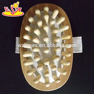 Wholesale popular health care product wooden neck roller massager W02A123