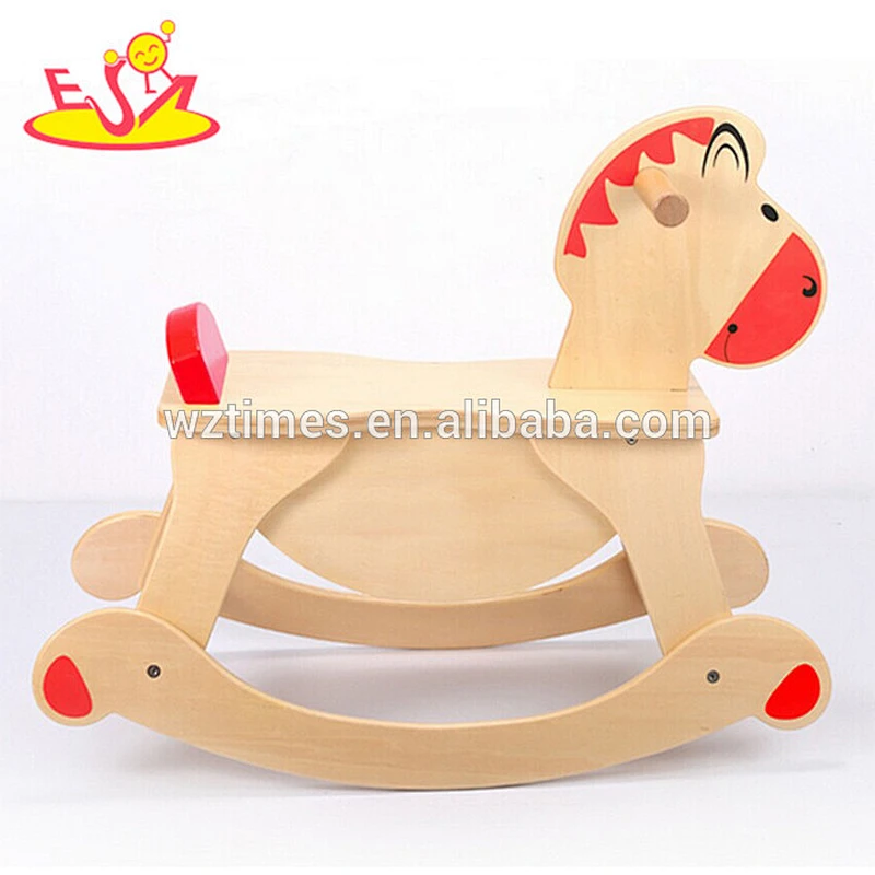 2018 wholesale wooden toy rocking horse fashion wooden toy rocking horse most lovely wooden toy rocking horse W16D063