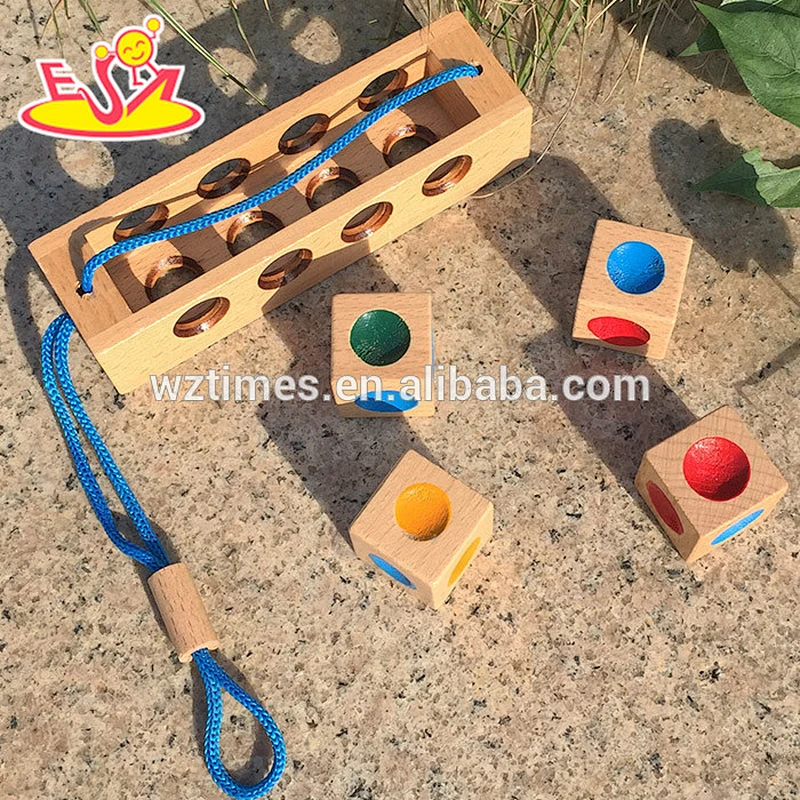 Best children intelligence unlock wooden puzzle toy for educational W01A142