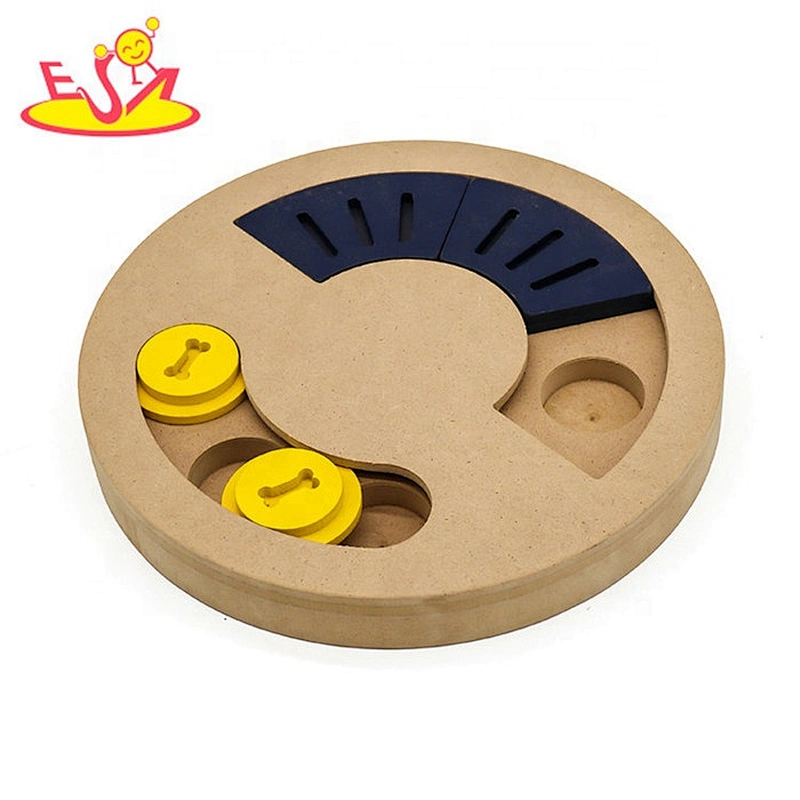 Fun pets food treated wooden cat puzzle games for wholesale W06F109