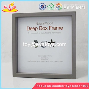 Wholesale home decoration top quality wooden wall photo frame W09A013