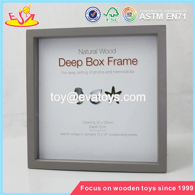 Wholesale home decoration top quality wooden wall photo frame W09A013