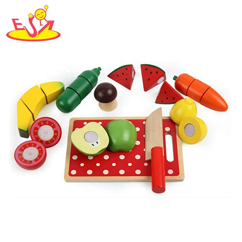 2019 Top fashion kids simulation wooden toy food for play W10B307