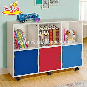 Wholesale most popular wooden toy storage furniture for sale W08C234