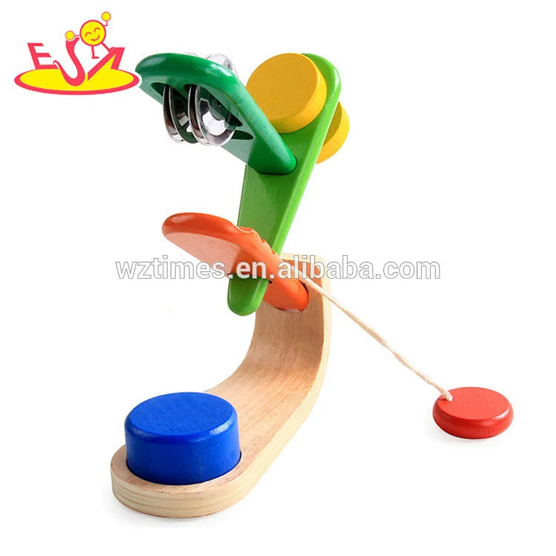 Wholesale hottest sale knock sound wooden musical set toys for children W07A124