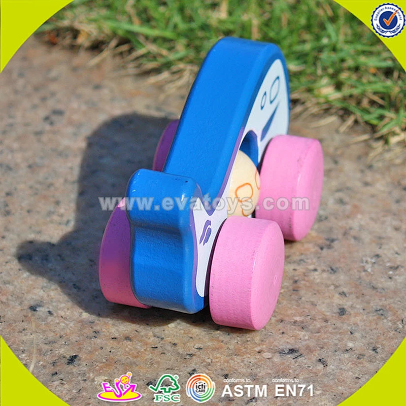 wholesale funny wooden kids car toy for children W04A140
