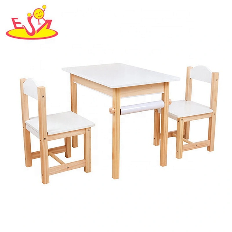 2019 High quality foldable wooden study table for kids W08G266B