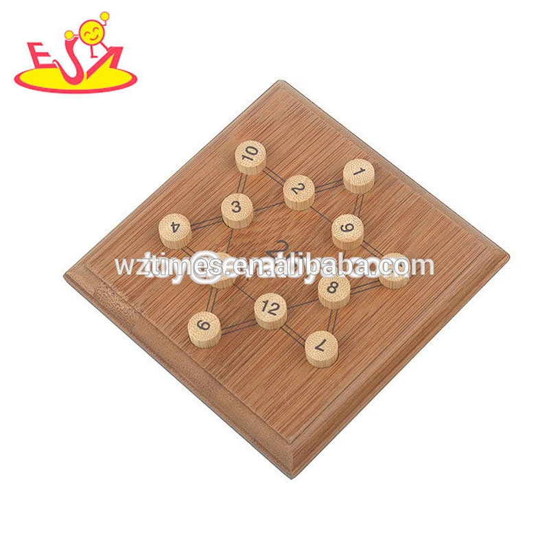 Wholesale educational teaching wooden unlocked Sudoku-26 toy W11C045