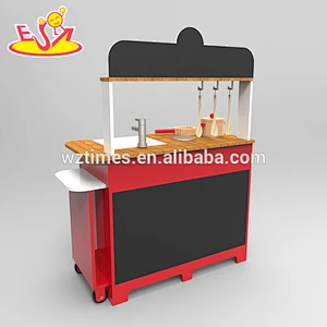 2018 New design kid wooden play kitchen toy multifunctional wooden play kitchen toy children wooden play kitchen toy W10C248
