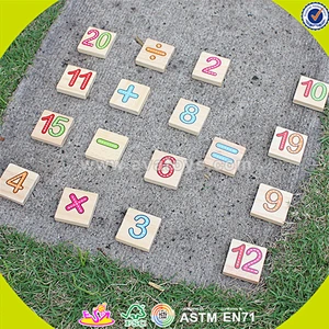 wholesale educational wooden count toy baby math toy top quality wooden count toy to help kids thinking W12E001