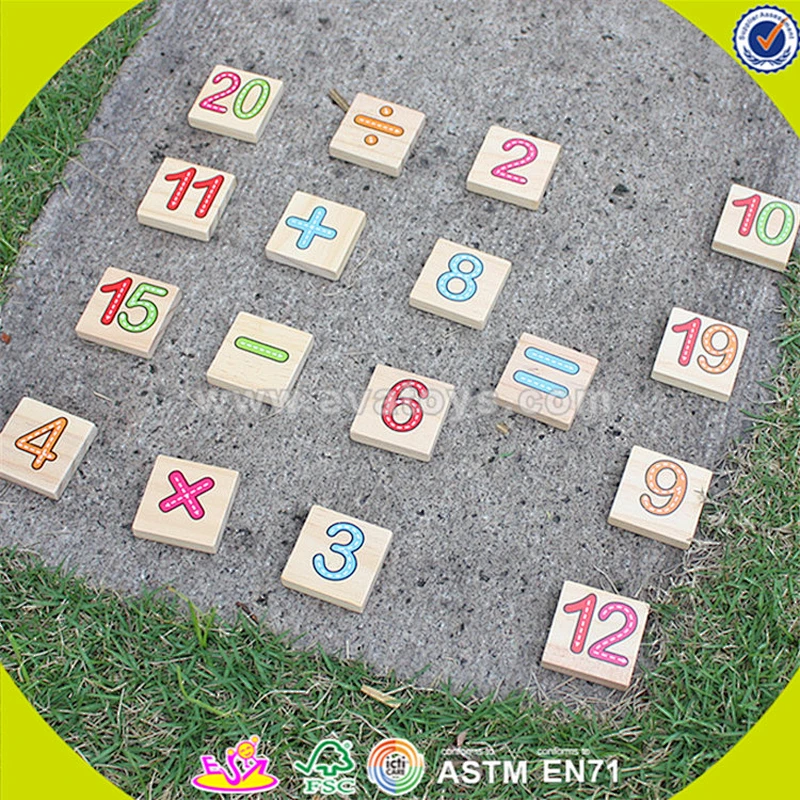 wholesale educational wooden count toy baby math toy top quality wooden count toy to help kids thinking W12E001
