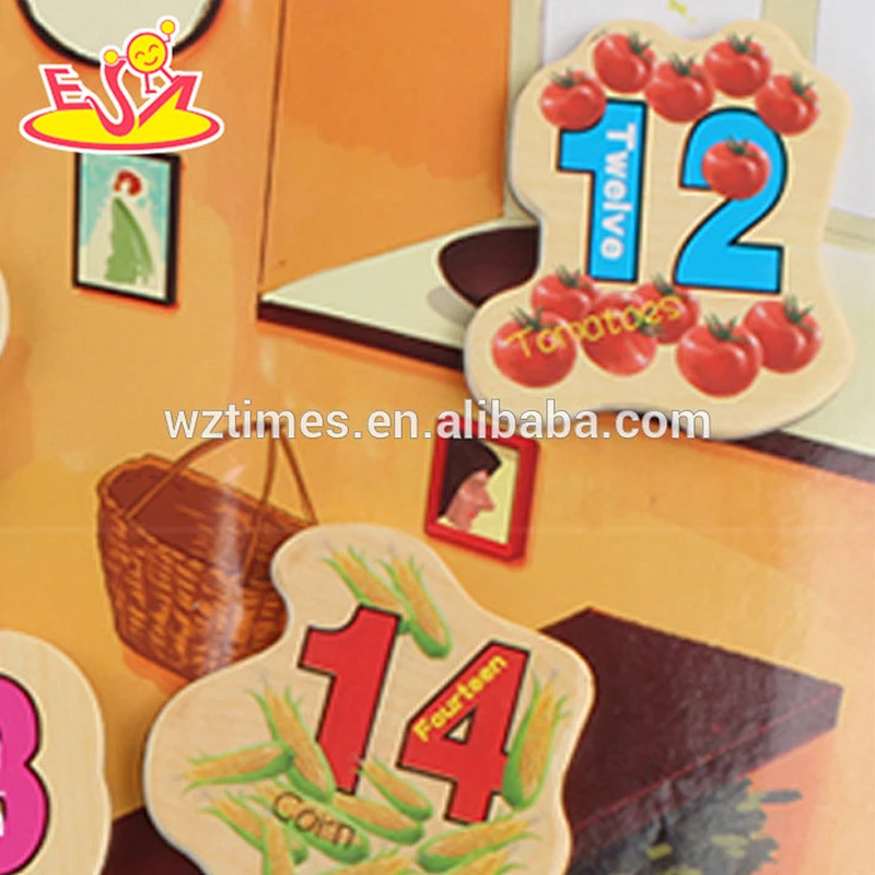 Best 23 pieces DIY Magnetic Educational Toys for kids W14J002